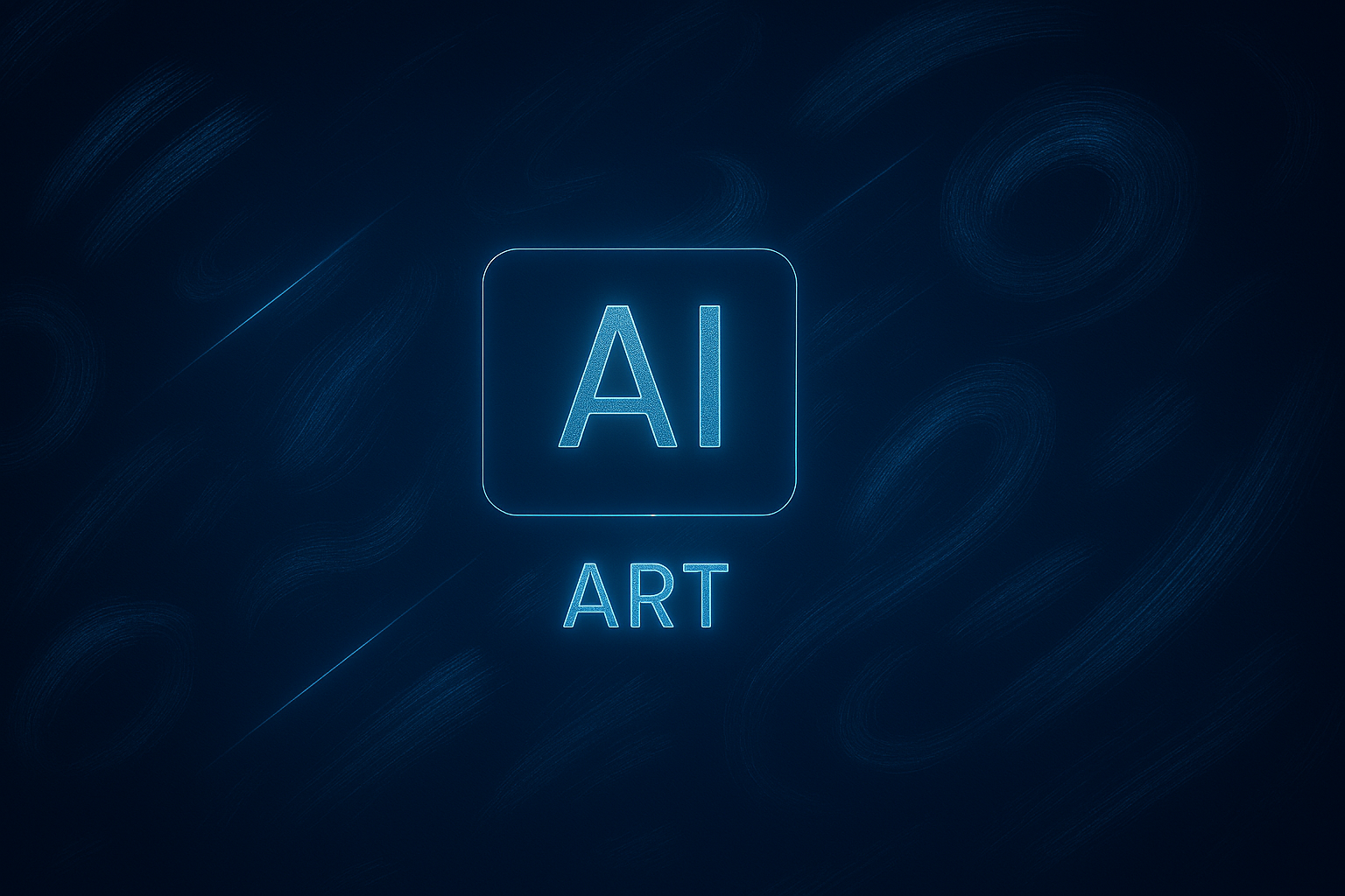 AI Destekli Sanat Uygulaması Görseli